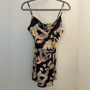Beautiful tiger and dragon patten dress from urban